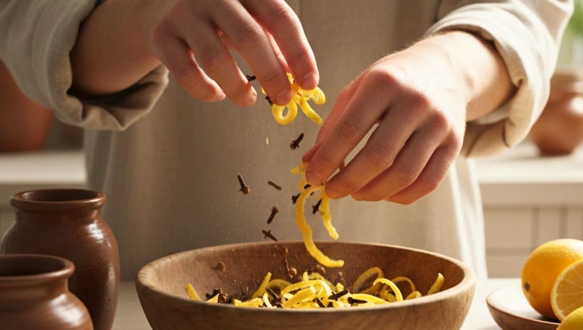 Mezclar cáscaras de limón con clavos de olor: por qué recomiendan hacerlo y para qué sirve