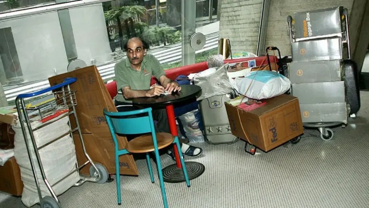 La vida de Mehran Karimi Nasseri inspiró la película The Terminal, de Steven Spielberg. La vida de Mehran Karimi Nasseri inspiró la película The Terminal, de Steven Spielberg.