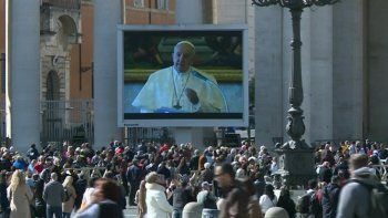 Coronavirus: El Papa rezó el Ángelus en el Palacio Apostólico televisado por streaming