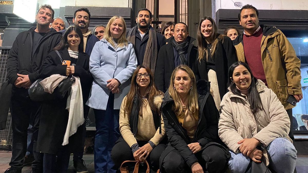 Hebe Casado junto a su equipo del PRO. Reclamó en el Consejo Provincial y ante la Justicia por la inacción de la Junta nacional que maneja Mauricio Macri.