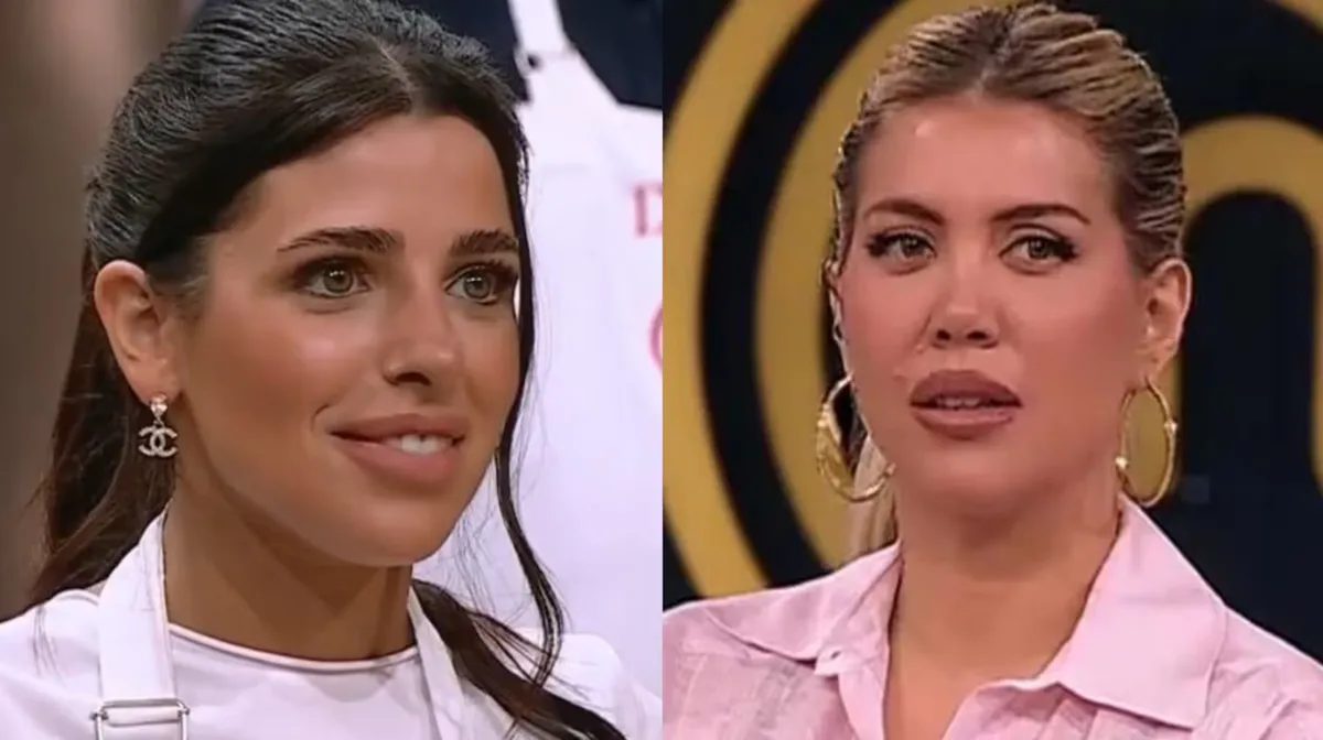Qu&eacute; dijo Wanda Nara cuando felicitaron a Valentina Cervantes en Masterchef.