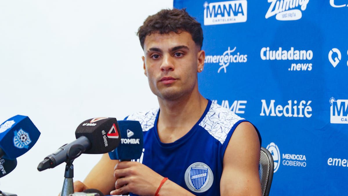 Tomás Pozzo, es Independiente, habló en conferencia de prensa (UNO/Nicolás Ríos) Tomás Pozzo, es Independiente, habló en conferencia de prensa (UNO/Nicolás Ríos)