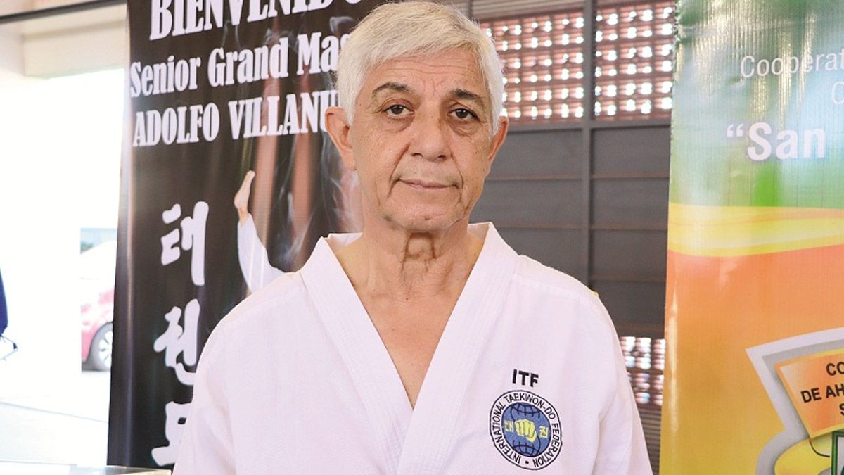 Adolfo Villanueva es considerado el padre del taekwondo en la Argentina.