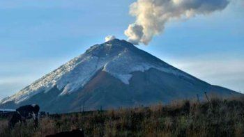 Ecuador: Volcán Tungurahua aumenta actividad eruptiva