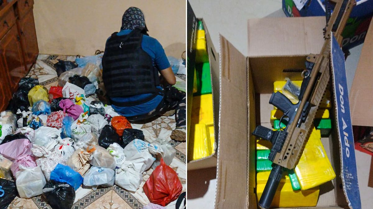 Los pesquisas que hicieron el allanamiento registraron toda la casa en busca de elementos para la causa. Los pesquisas que hicieron el allanamiento registraron toda la casa en busca de elementos para la causa.