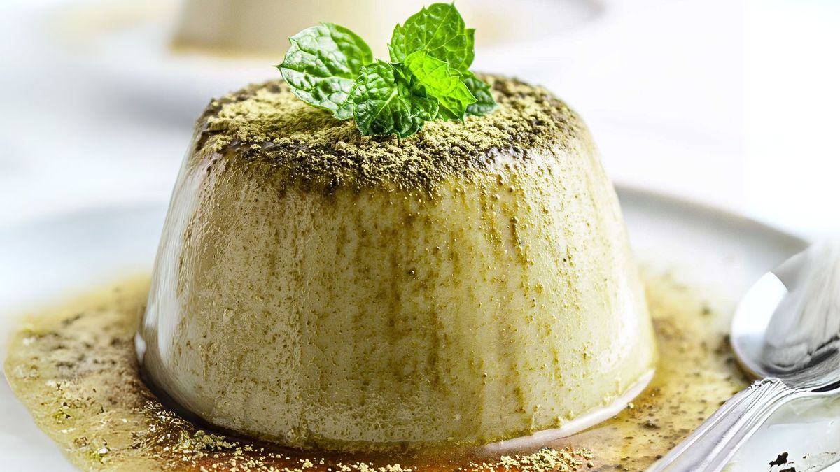 Receta de panna cotta de yerba mate. Foto: gentileza foodaciously.