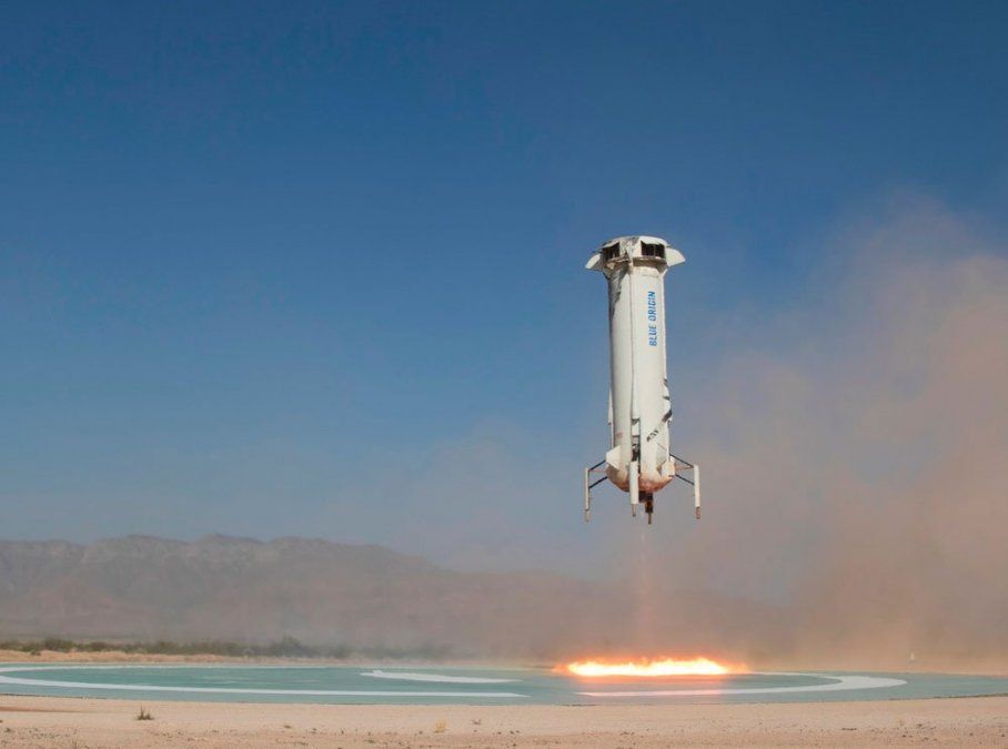 Nave espacial de Bezos llega a mayor altura en su historia