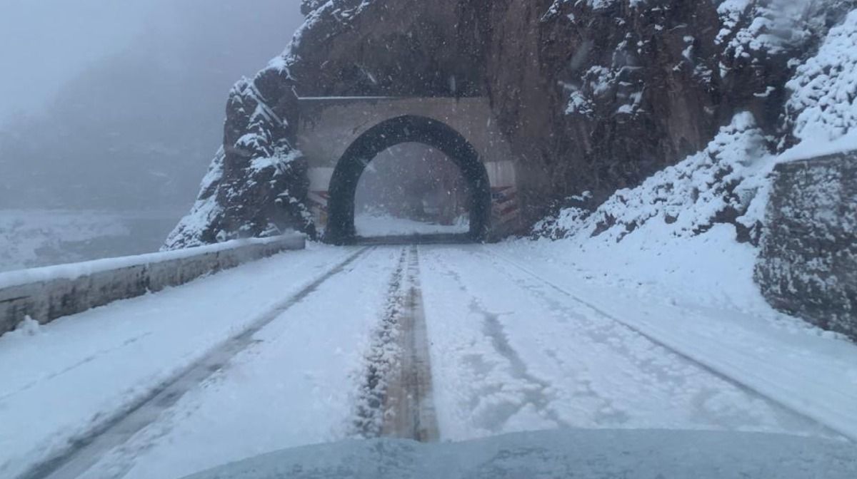 Se esperan algunas nevadas en el paso a Chile. Imagen ilustrativa. 