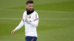 Messi se sumó a los entrenamientos del PSG