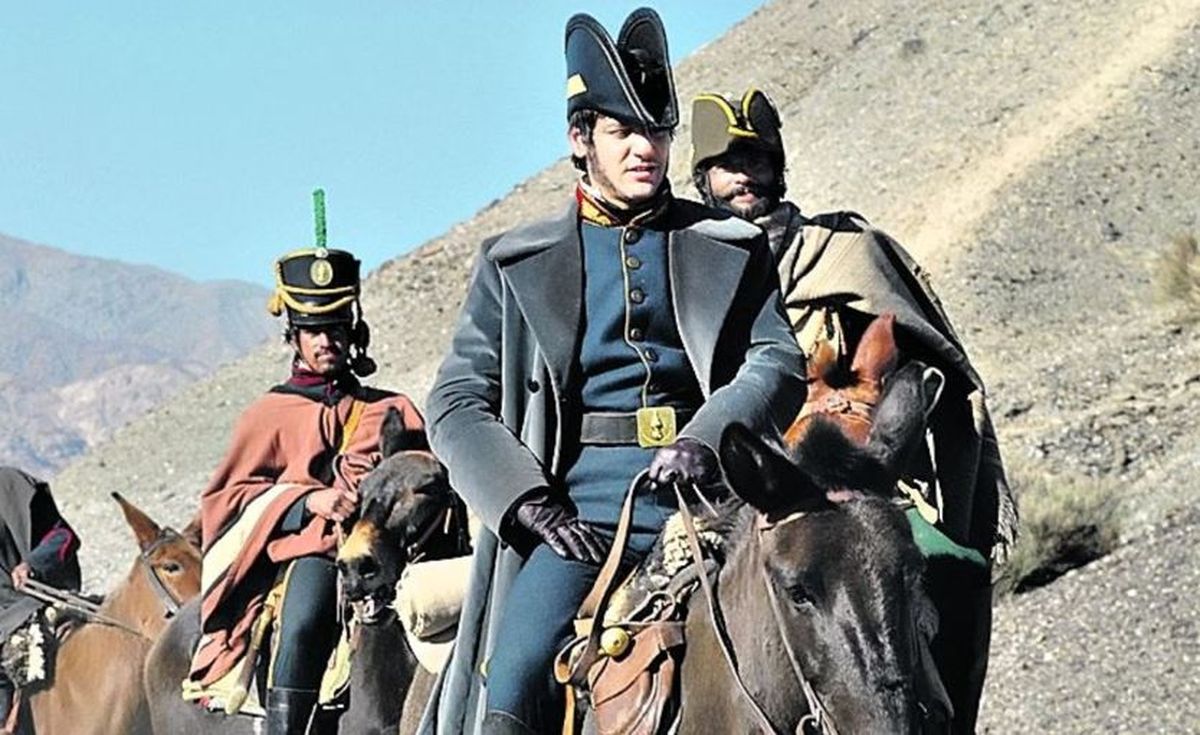 Rodrigo de la Serna interpreta a San Martín en una película formidable. Rodrigo de la Serna interpreta a San Martín en una película formidable. 