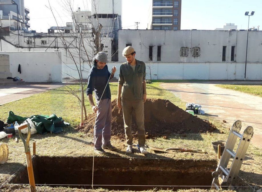 Realizaron excavaciones arqueológicas en el Nacional ligadas al Barrio del Tambor