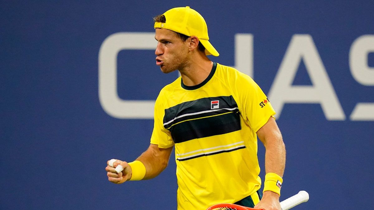 Diego Schwartzman tuvo que trabajar duro para pasar de ronda en el US Open