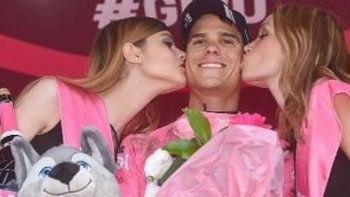 Un costarricense viste por primera vez de rosa en el Giro de Italia