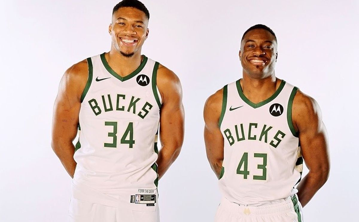 Los Antetokounmpo compartiendo juntos en Milwaukee.&nbsp;