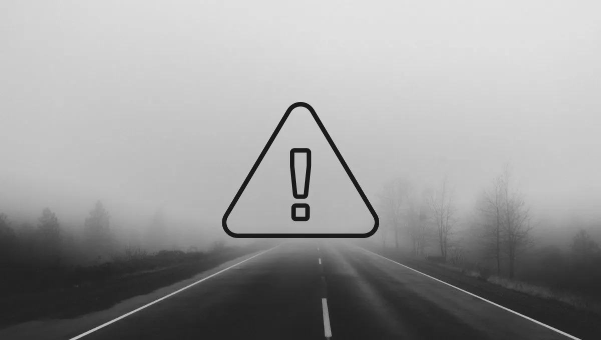 Maneja con cuidado durante el alerta