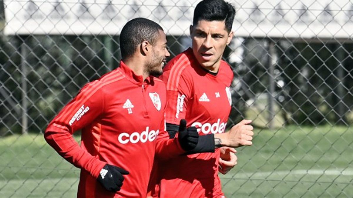 Enzo Pérez y Nicolás De la Cruz, dos símbolos del River de Gallardo