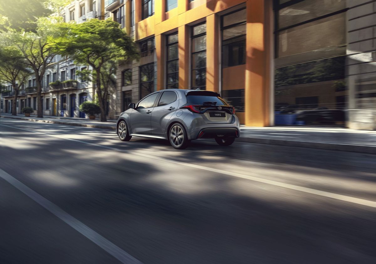 El Yaris viene mejorado por Toyota este 2026. El Yaris viene mejorado por Toyota este 2026.