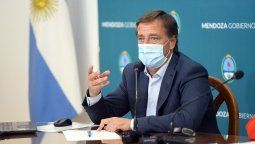 Rodolfo Suarez anunció un bono para el personal de Salud