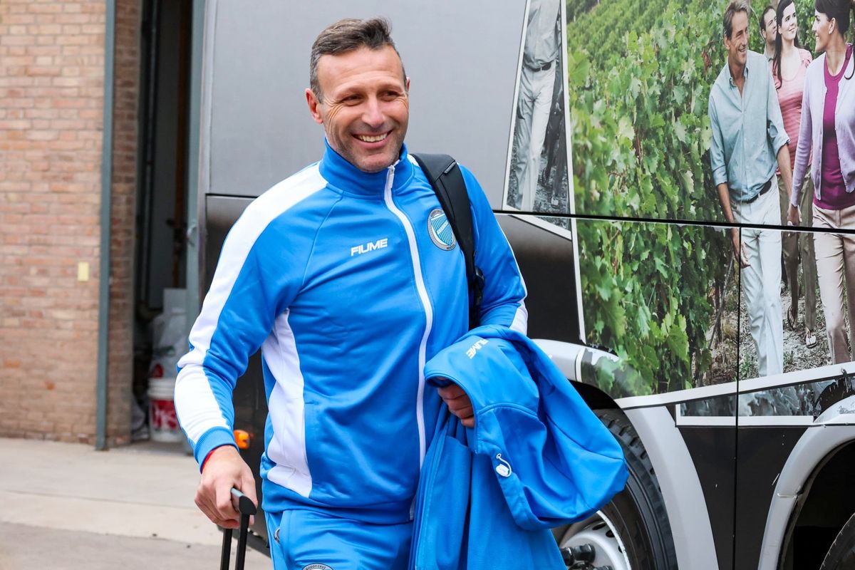 Walter Ribonetto tendrá su debut este jueves como entrenador de Godoy Cruz ante Altético Mineiro en el partido de ida de los octavos de final de la Copa Sudamericana.