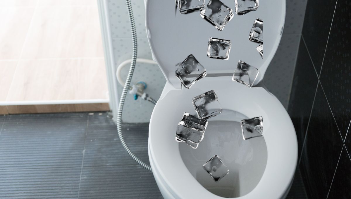 El bicarbonato no va más: por qué hay que poner cubos de hielo en el inodoro y para qué sirve