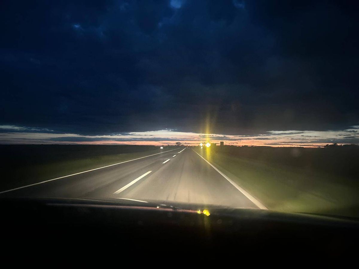 Una imagen tomada por el chileno oriundo de Millán, antes de llegar a la primera ciudad costera más cercana a Mendoza. Una imagen tomada por el chileno oriundo de Millán, antes de llegar a la primera ciudad costera más cercana a Mendoza.