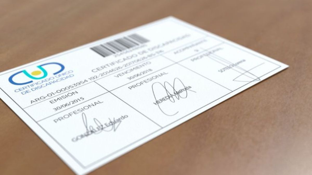 Certificado Único de Discapacidad: nuevos requisitos para solicitarlo