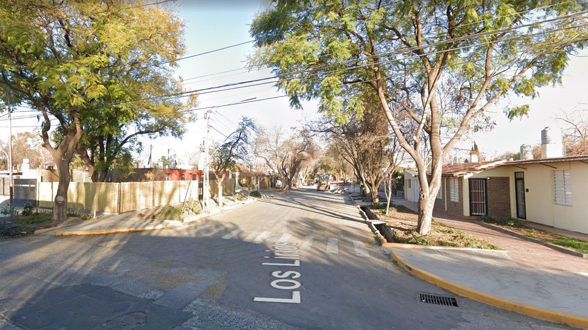 Las víctimas fueron atacadas en su casa de la esquina de calles Miguel Segura y Los Lirios, del barrio Ujemvi, en Las Heras.