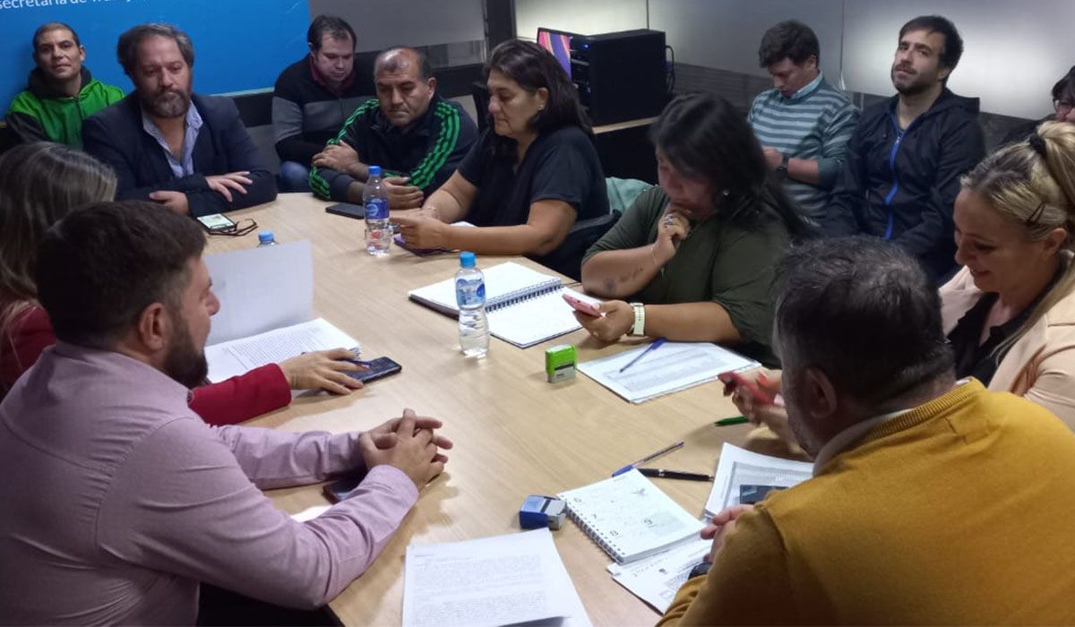 Paritaria con ATE. Imagen de archivo. Paritaria con ATE. Imagen de archivo.