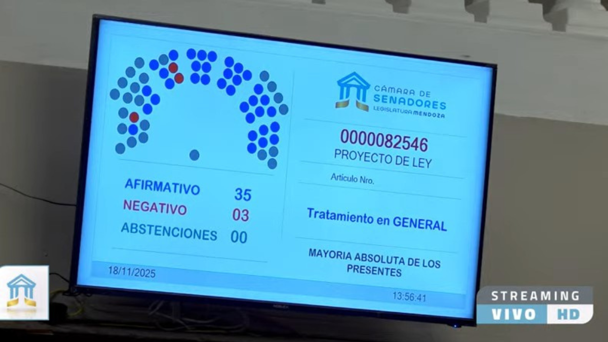 La votación del Presupuesto 2026 en el Senado.