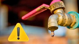 Arranca noviembre con un corte de agua: qué zona se queda sin servicio Arranca noviembre con un corte de agua: qué zona se queda sin servicio