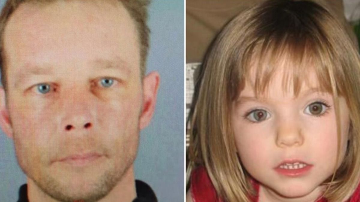 Madeleine McCann, la niña secuestrada durante sus vacaciones en Portugal, y el acusado, Christian Brueckner, quien se encuentra en prisión en una cárcel de Alemania por distintos delitos