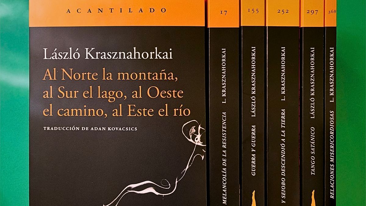 Algunos libros de László Krasznahorkai traducidos al castellano. Algunos libros de László Krasznahorkai traducidos al castellano.