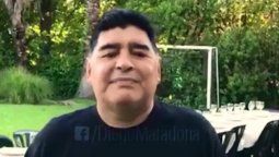 El sentido mensaje de Maradona para el pueblo argentino