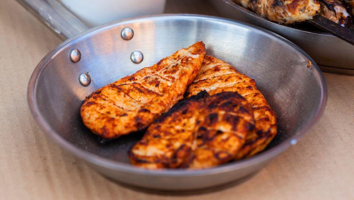 El vinagre mejora la cocción y color del pollo. El vinagre mejora la cocción y color del pollo. 