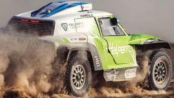Sebastián Halpern presentó el Mini para el Desafío Ruta 40, con la mira en el Rally Dakar 2024