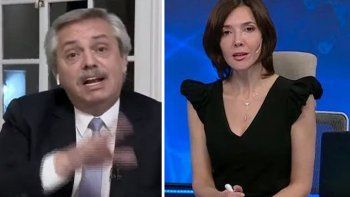 El tremendo cruce entre Alberto Fernández y Cristina Pérez: 