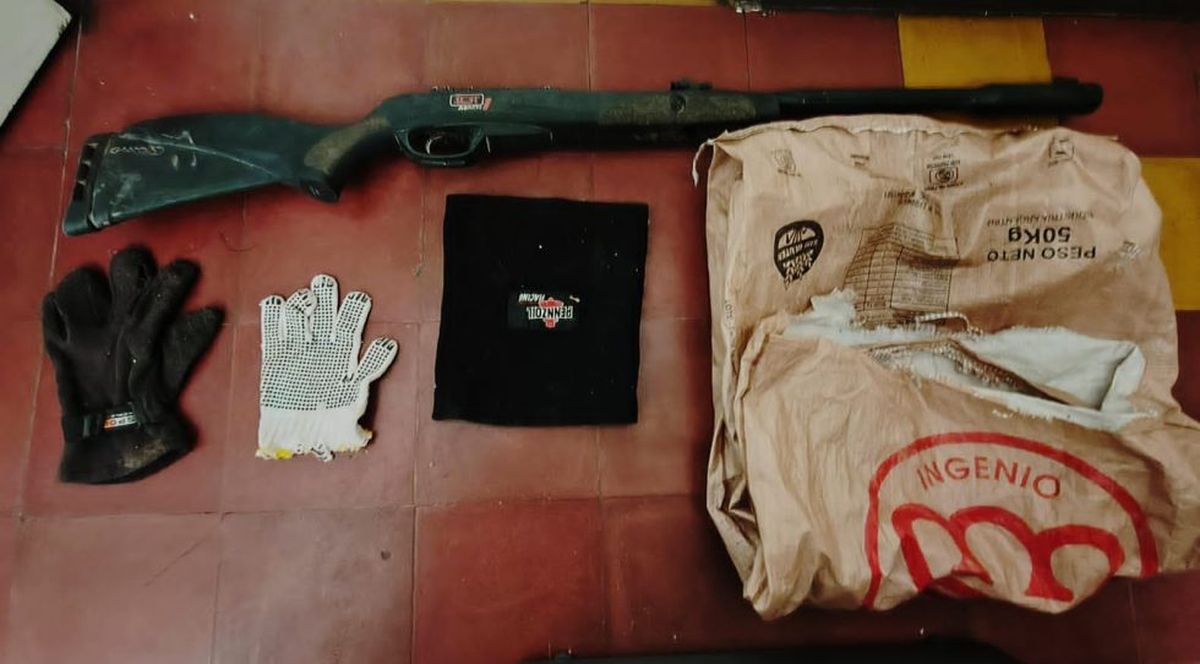 La Policía secuestró en Las Heras un arma larga y recuperó una moto robada