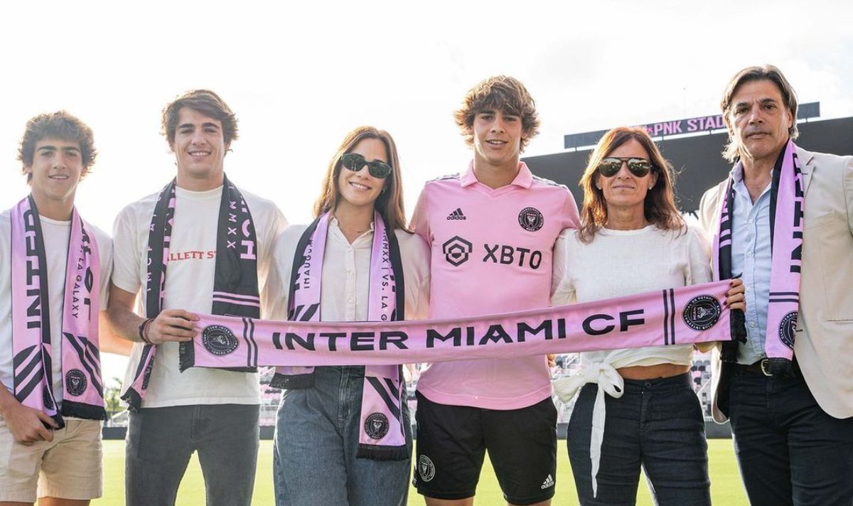 Benjamín Cremaschi, la nueva promesa del Inter Miami con raíces mendocinas