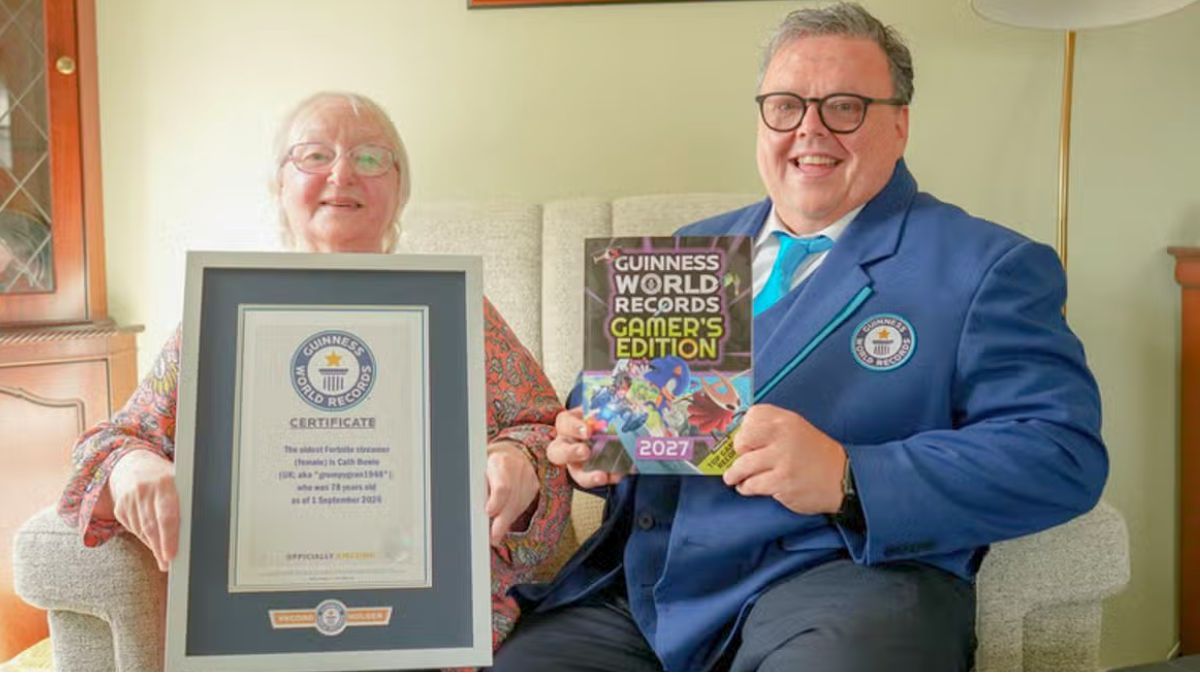Guinness World Records incorporó la trayectoria de la abuela streamer a la edición 2027 de su libro Gamer's Edition. Guinness World Records incorporó la trayectoria de la abuela streamer a la edición 2027 de su libro Gamer's Edition.