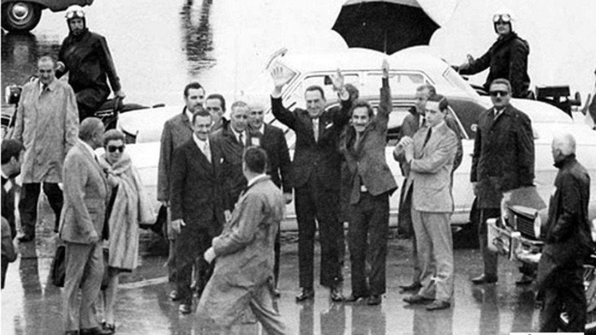 El 17 de noviembre de 1972, Juan Domingo Perón volvió al país tras 17 años.