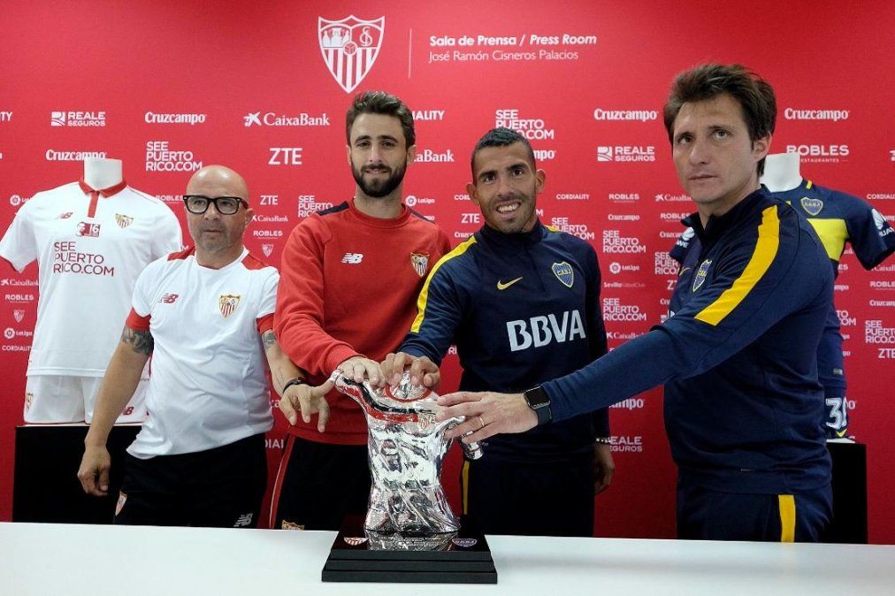 ¡Hoy juega Boca! El Xeneize enfrenta al Sevilla en un amistoso internacional