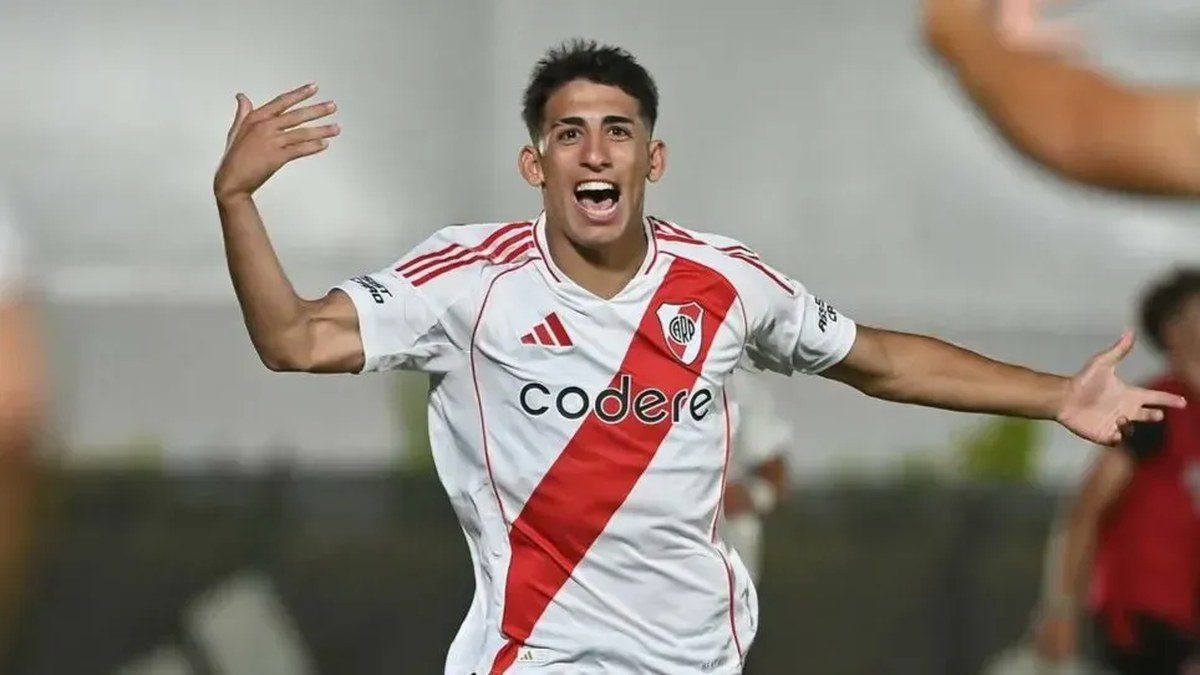 Agust&iacute;n Obreg&oacute;n hizo su debut absoluto en River.&nbsp;