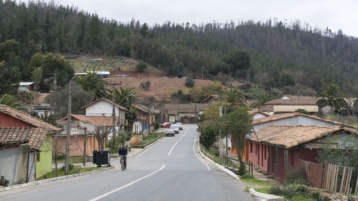 Pueblo de Vichuquén, Chile. Pueblo de Vichuquén, Chile. 