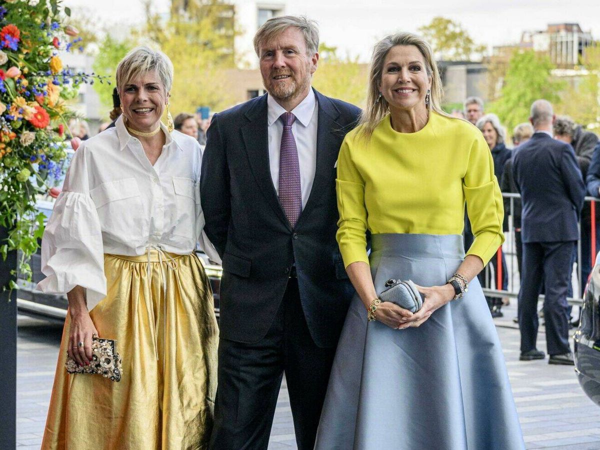 Princesa Laurentien, Guillermo Alejando y Máxima de los Países Bajos. Princesa Laurentien, Guillermo Alejando y Máxima de los Países Bajos.