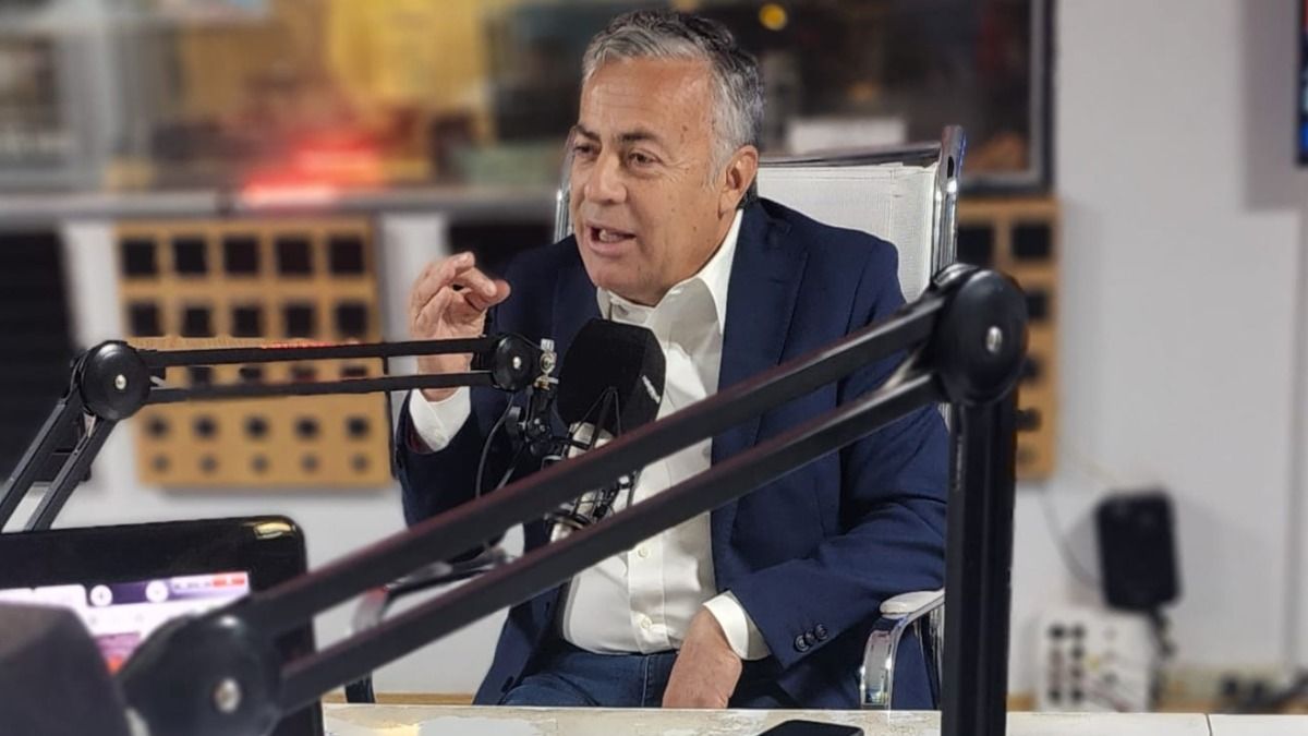 Alfredo Cornejo fue duro con los opositores que hacen y dicen cualquier cosa por un voto.