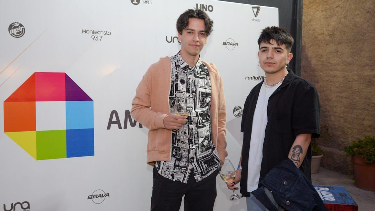 Lucas Peinado y Lauti Vera.