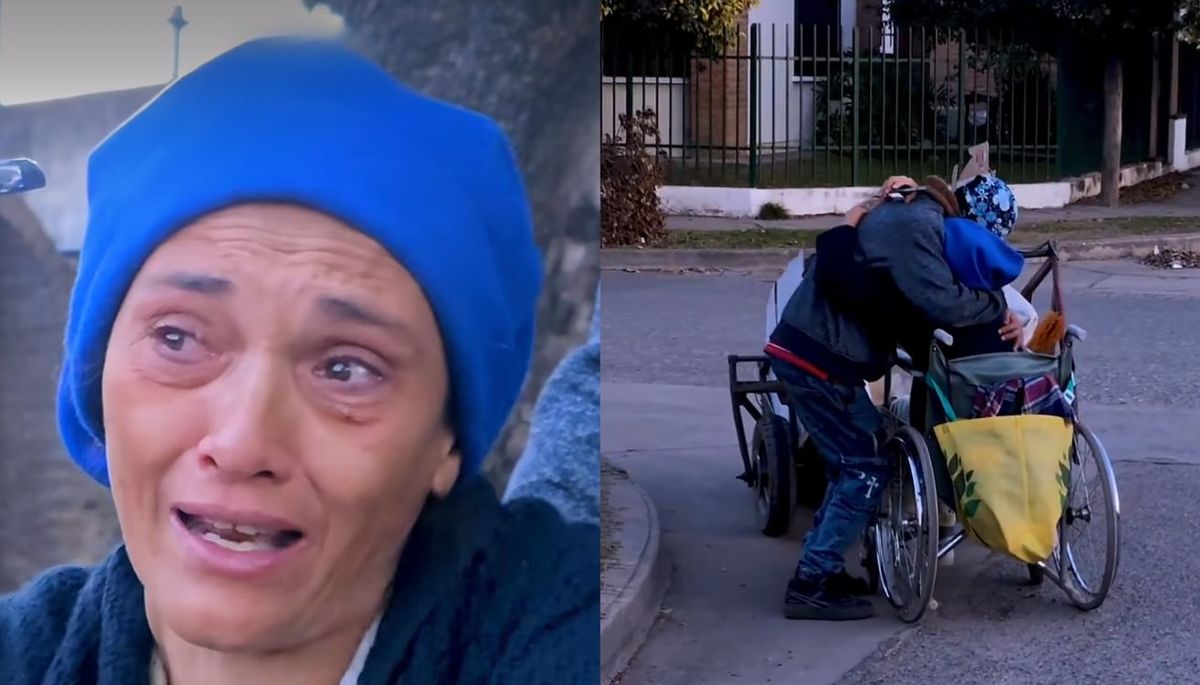 Laura tiene 42 y hace un año le diagnosticaron cáncer. Imagen: Canal 10.