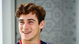 La sonrisa de Franco Colapinto.