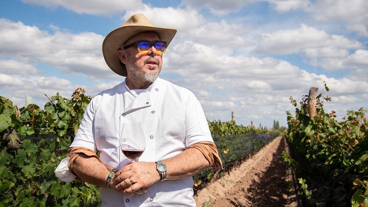 El reconocido chef Donato De Santis inauguró Pizza Paradiso en la bodega Piccolo Banfi y solo tuvo elogios para Mendoza. Foto: Martín Pravata
