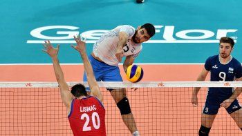 Argentina batió a Serbia en sets corridos y sube en la Liga de las Naciones